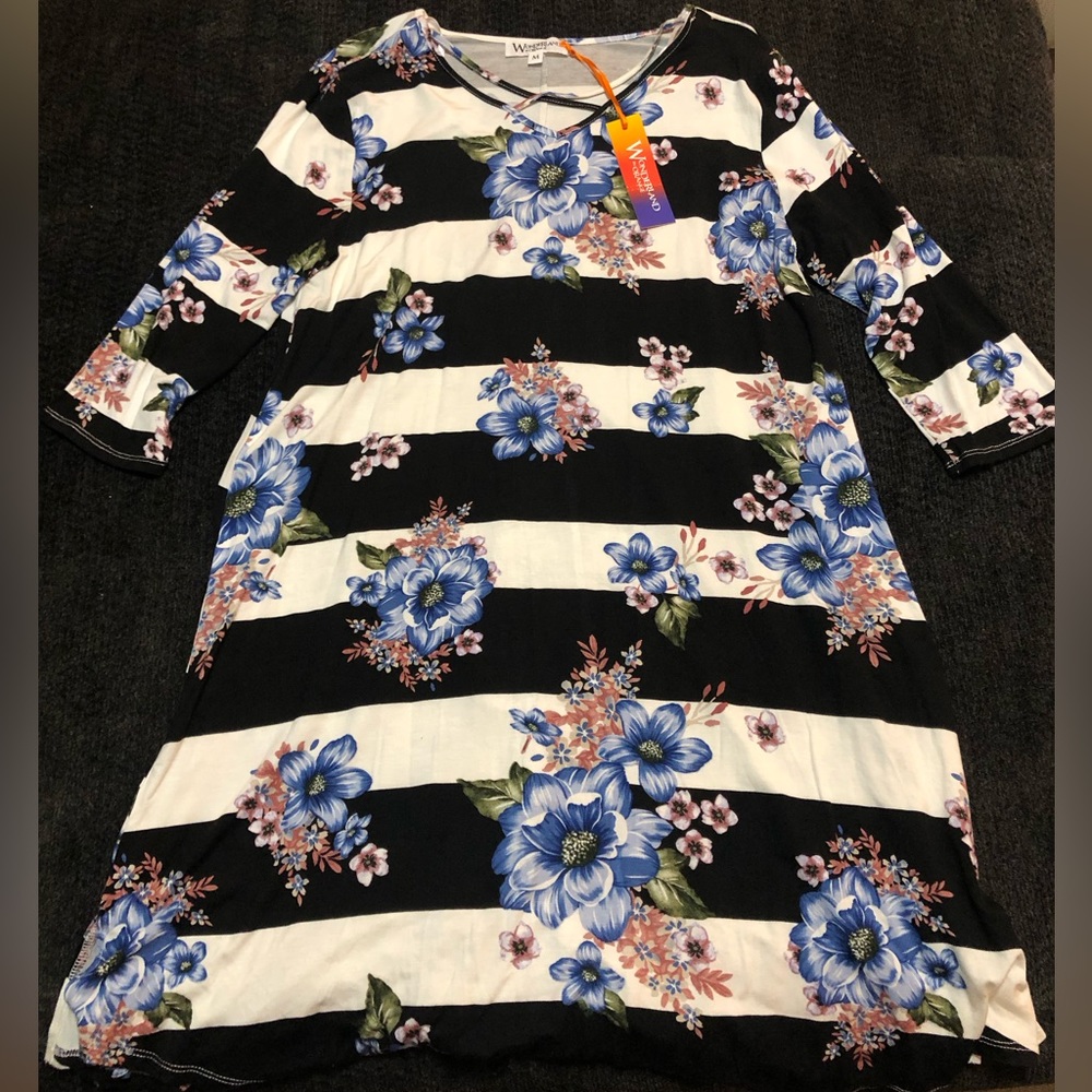 NWT Wonderland by Orange Dress